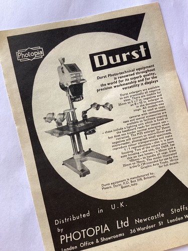 1961 advert for photopia - 1961,