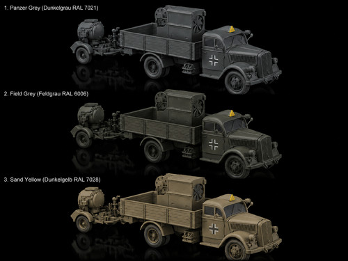 Ww2 german opel - opel, s