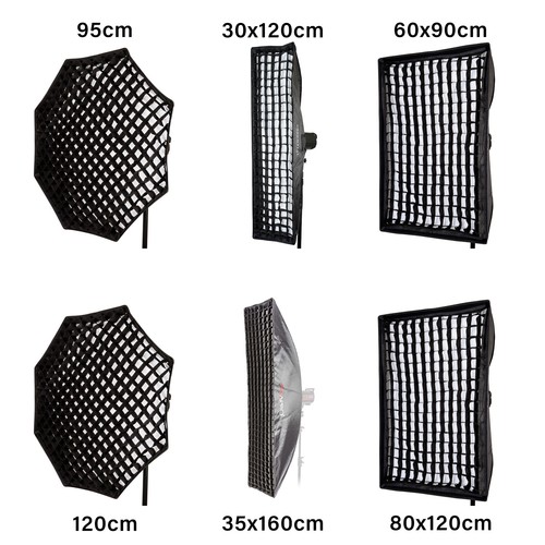 Recessed standard softbox with - recessed,