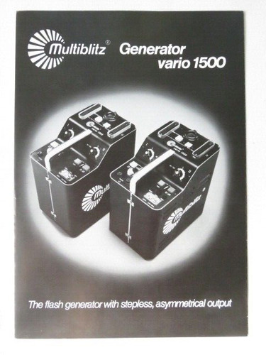 Brochure multiblitz generator - brochure,